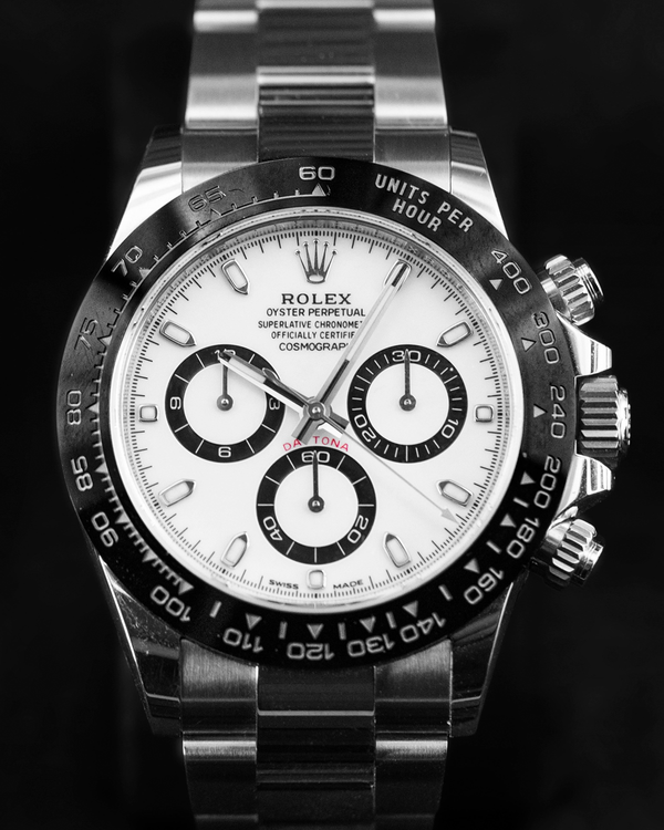 2022 Rolex Cosmograph Daytona "Panda" 40MM White Dial Oyster Bracelet (116500LN)