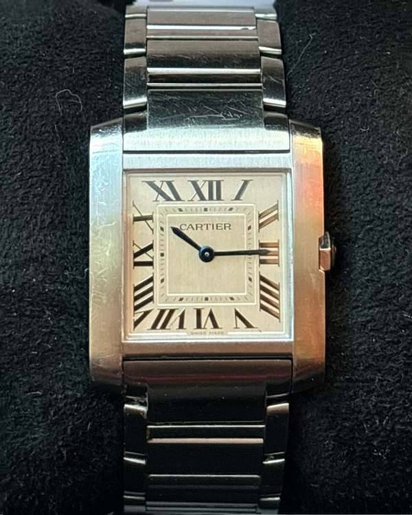 No Reserve - Cartier Tank (WSTA0074)