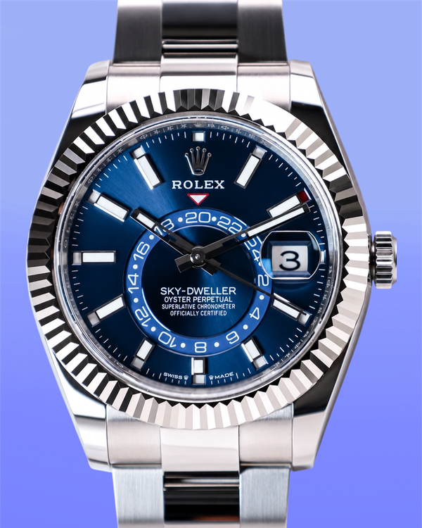 2026 Rolex Sky-Dweller 42MM Blue Dial Oyster Bracelet (336934)