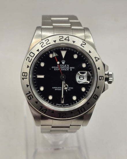 1998 Rolex Explorer II 40MM Black Dial Oyster Bracelet (16570)