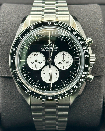 2026 Omega Speedmaster Professional Moonwatch 42MM Black Dial Steel Bracelet (310.30.42.50.01.004)