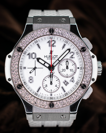 Hublot Big Bang St. Moritz 44MM White Dial Rubber Strap (301.SE.230.RW.114)