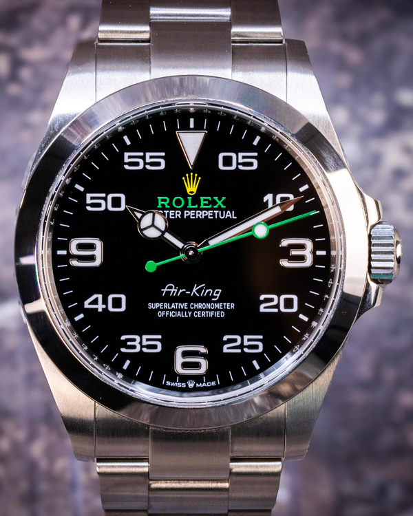 2025 Rolex Air-King 40MM Black Dial Oyster Bracelet (126900)