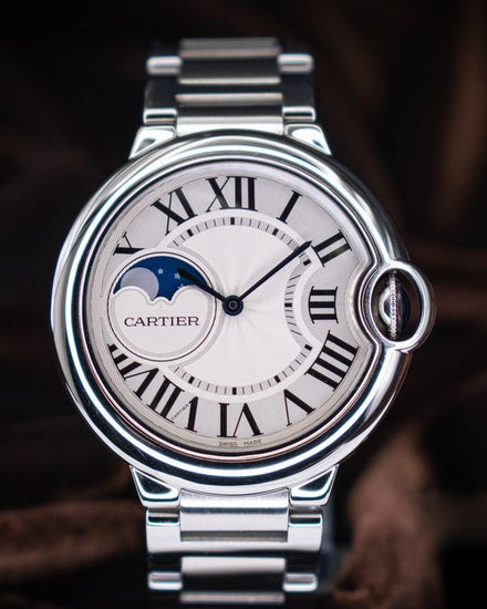 2021 Cartier Ballon Bleu 37MM Silver Dial Steel Bracelet (WSBB0021)