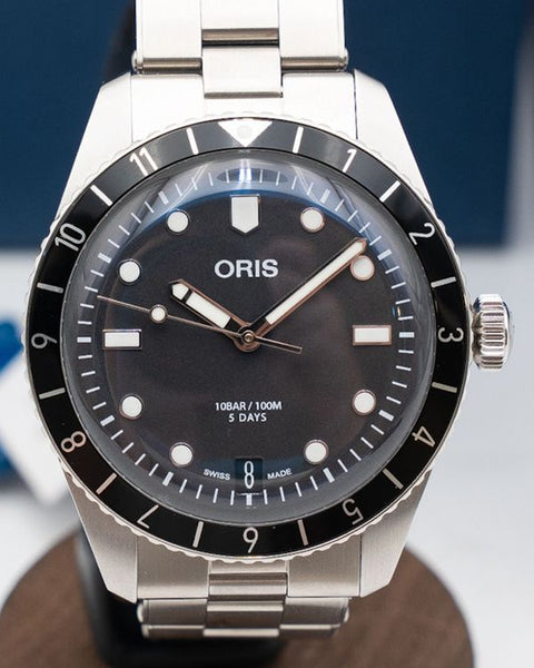 2026 Oris Divers Sixty-Five 12H Calibre 400 40MM Black Dial Steel