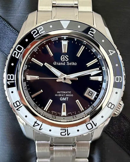 Grand Seiko Sport Collection GMT 44.2MM Blue Dial Steel Bracelet (SBGJ237G)