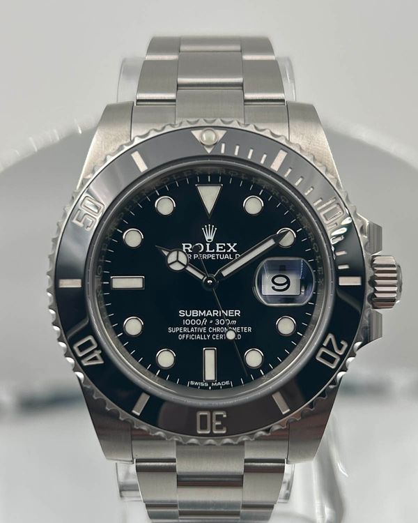 2019 Rolex Submariner Date 40MM Black Dial Oyster Bracelet (116610LN)