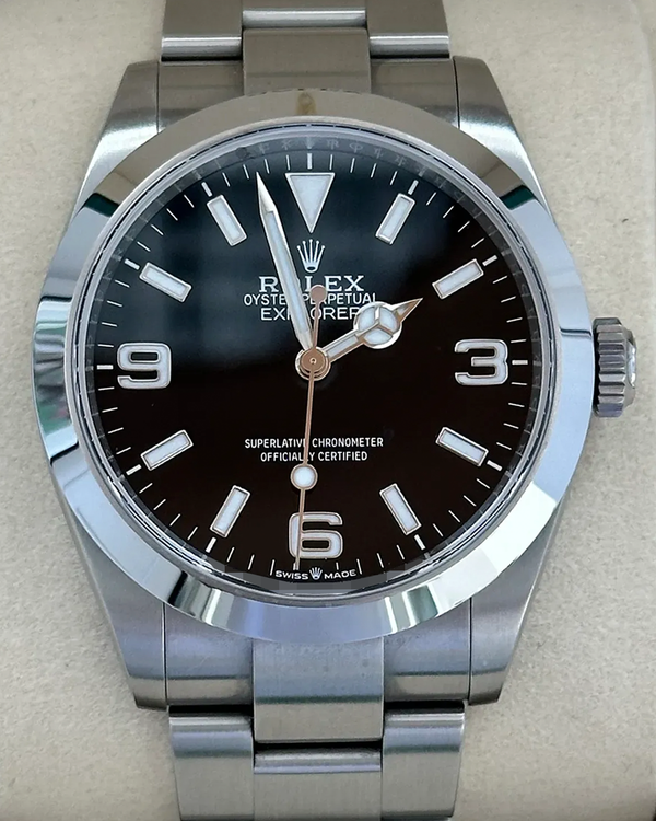 2025 Rolex Explorer 40MM Black Dial Oyster Bracelet (224270)