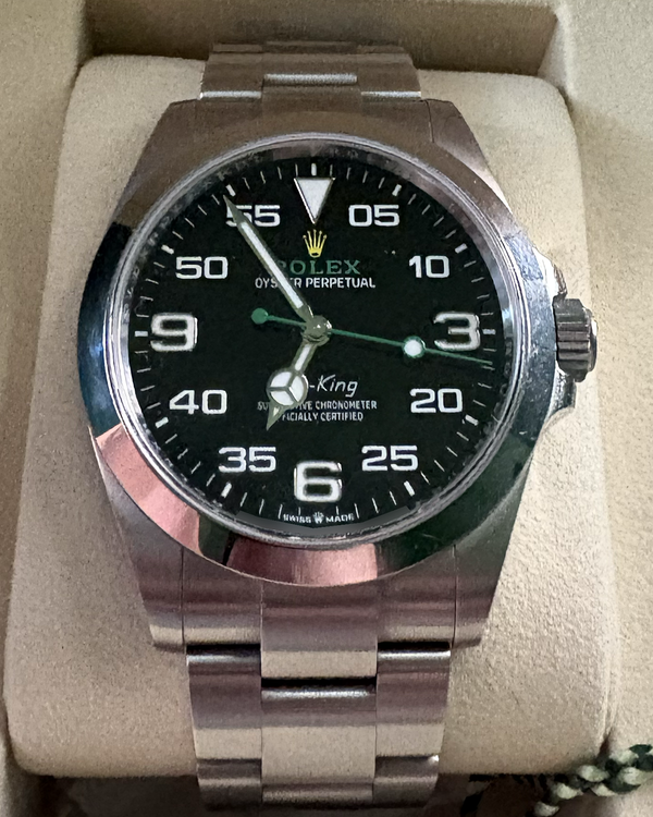 2025 Rolex Air-King 40MM Black Dial Oyster Bracelet (126900)
