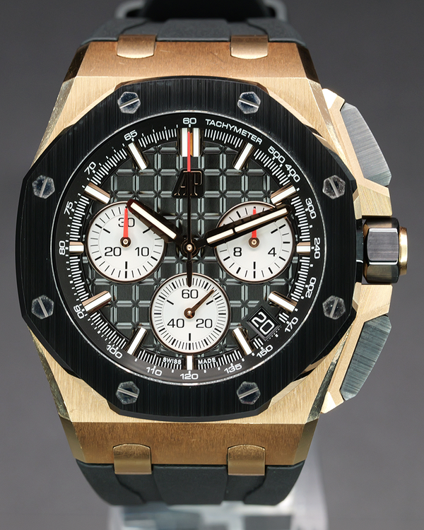 2024 Audemars Piguet Royal Oak Offshore 43MM Black Dial Rubber Strap (26420RO.OO.A002CA.01)