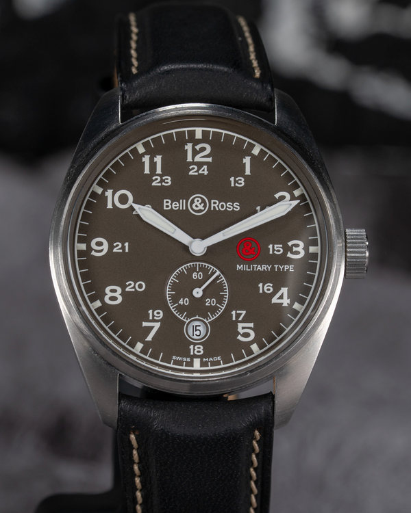 No Reserve - Bell & Ross BR 123 (BRV123-MIL-SWA)