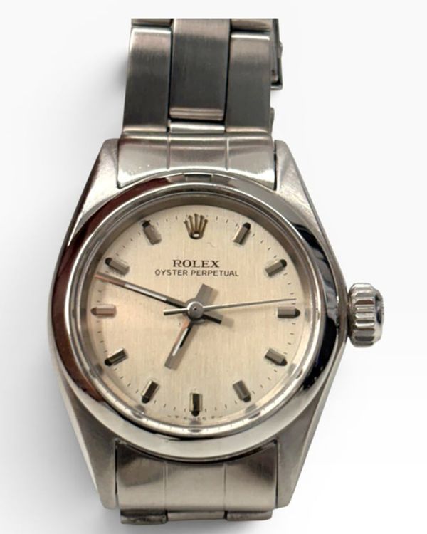 Rolex Oyster Perpetual 26MM Silver Dial Oyster Bracelet (6618)