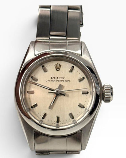 Rolex Oyster Perpetual 26MM Silver Dial Oyster Bracelet (6618)