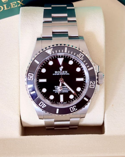 2025 Rolex Submariner No-Date 41MM Black Dial Oyster Bracelet (124060)