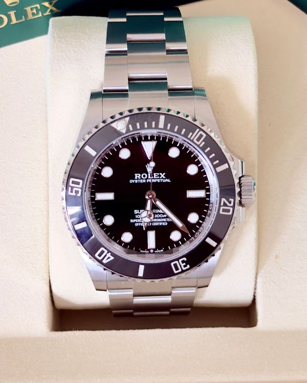 2025 Rolex Submariner No-Date 41MM Black Dial Oyster Bracelet (124060)