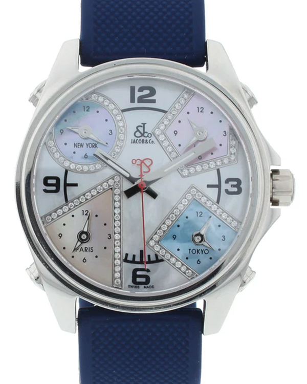 Jacob & Co. Five Time Zones (JCM-54PDA)