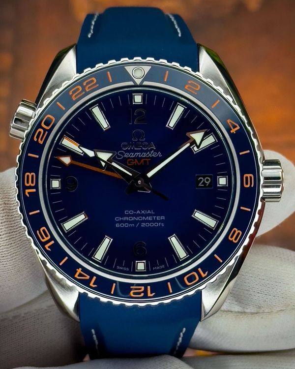 Omega Seamaster 600M "GoodPlanet" 43.5MM Blue Dial Rubber Strap (232.32.44.22.03.001)