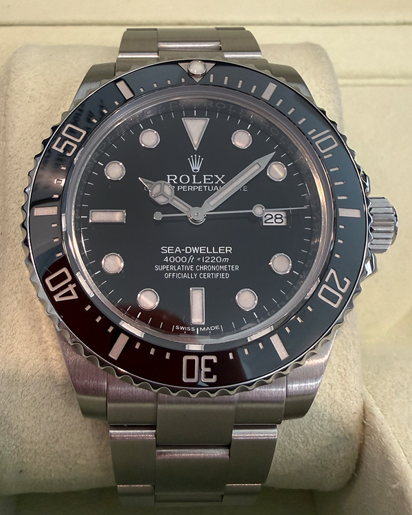 2014 Rolex Sea-Dweller 40MM Black Dial Oyster Bracelet (116600)