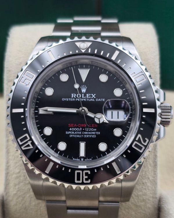 2020 Rolex Sea-Dweller "Red Letters 50th Anniversary" 43MM Black Dial Oyster Bracelet (126600)