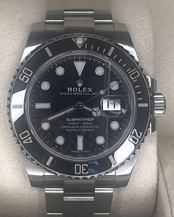 2019 Rolex Submariner Date 40MM Black Dial Oyster Bracelet (116610LN)