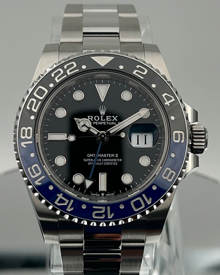 2026 Rolex GMT-Master II "Batman" 40MM Black Dial Oyster Bracelet (126710BLNR)