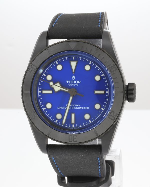 No Reserve - 2025 Tudor Black Bay 41MM Blue Dial Leather Strap (79210CNU)