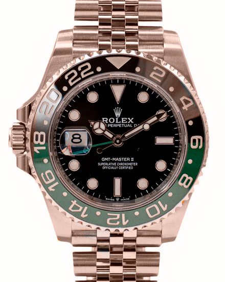 2024 Rolex GMT-Master II "Sprite" 40MM Black Dial Jubilee Bracelet (126720VTNR)
