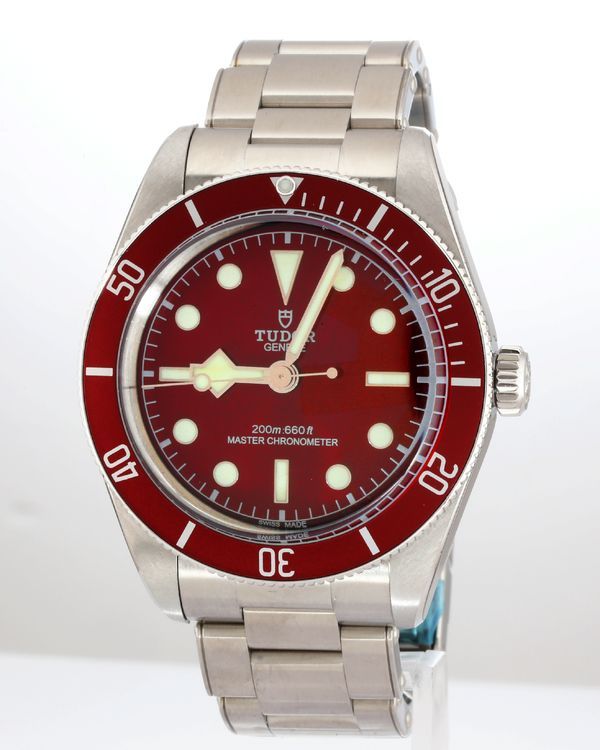 No Reserve - 2025 Tudor Black Bay 58 39MM Red Dial Steel Bracelet (7939A1A0RU)