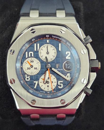 Audemars Piguet Royal Oak Offshore 42MM Blue Dial Rubber Strap (26470ST.OO.A027CA.01)