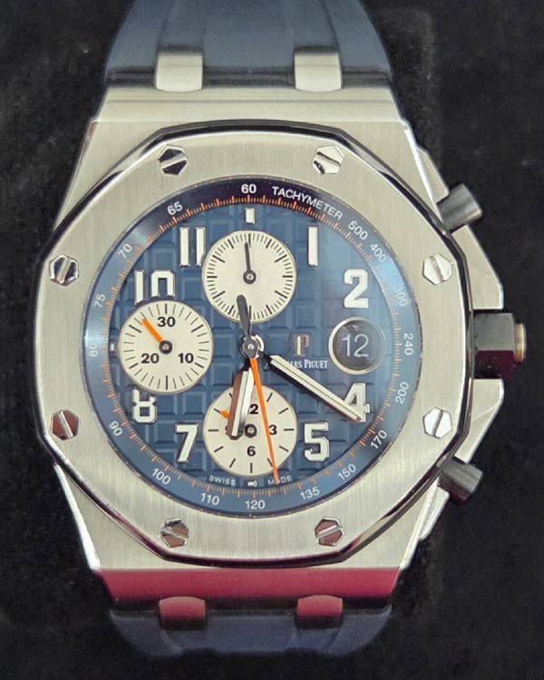 Audemars Piguet Royal Oak Offshore 42MM Blue Dial Rubber Strap (26470ST.OO.A027CA.01)