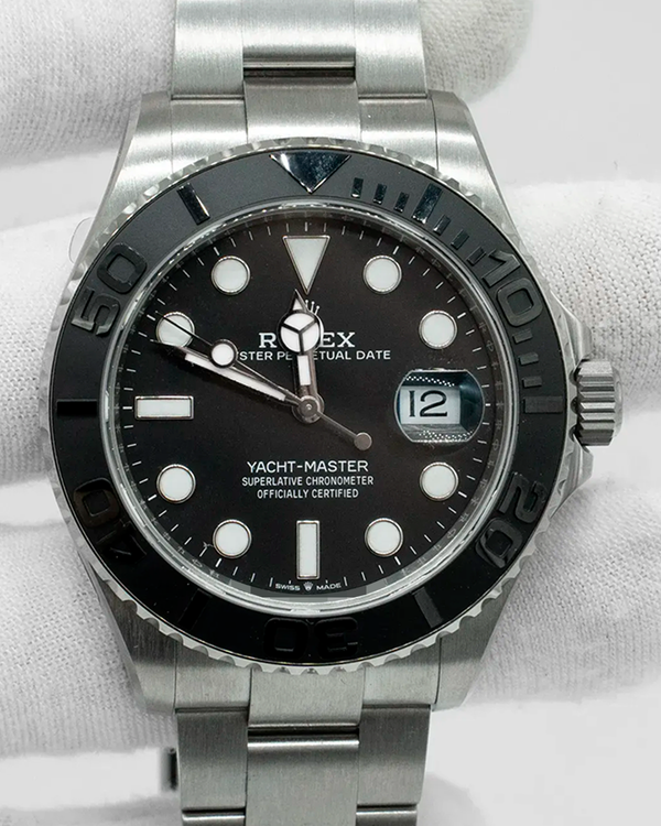2026 Rolex Yacht-Master 42MM Black Dial Titanium Oyster Bracelet (226627)