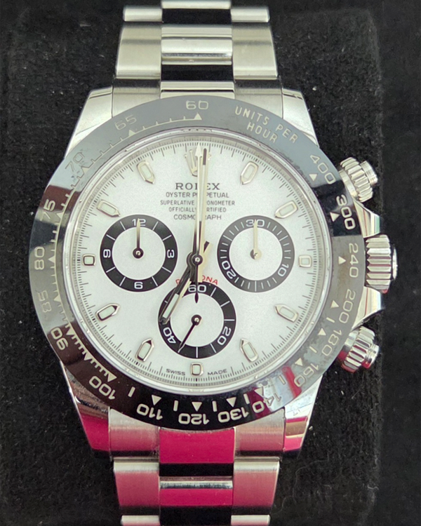 Rolex Cosmograph Daytona "Panda" 40MM White Dial Oyster Bracelet (116500LN)