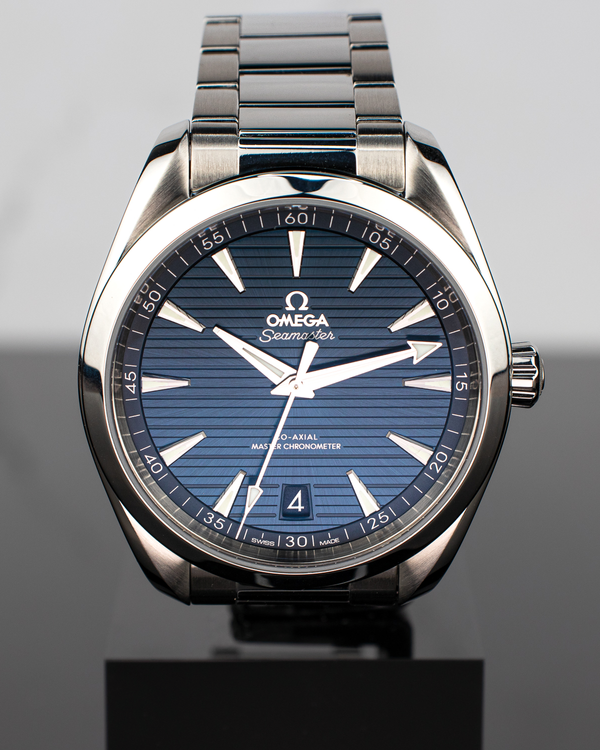 2022 Omega Seamaster Aqua Terra 150M "Beijing" L.E. 41MM Blue Dial Steel Bracelet (220.10.41.21.03.003)