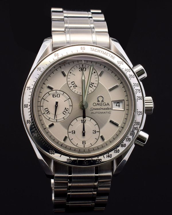 Omega Speedmaster Date 39MM Silver Dial Steel Bracelet (3513.30.00)