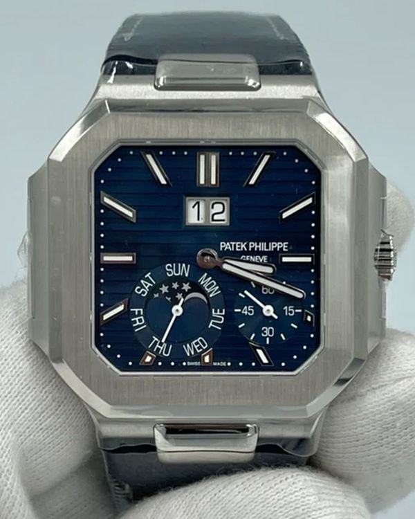 2026 Patek Philippe Cubitus 45MM Sunburst Dial Textile Strap (5822P-001)