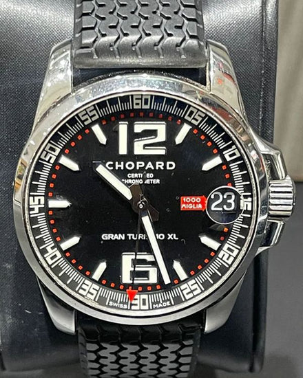 Chopard Mille Miglia Gran Turismo XL 44MM Black Dial Rubber Strap (168997-3001)