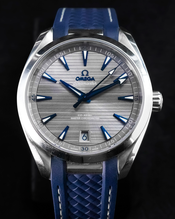2022 Omega Seamaster Aqua Terra 150M Grey Dial Rubber Strap (220.12.41.21.06.001)