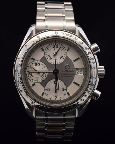 Omega Speedmaster Date 39MM Silver Dial Steel Bracelet (3513.30.00)