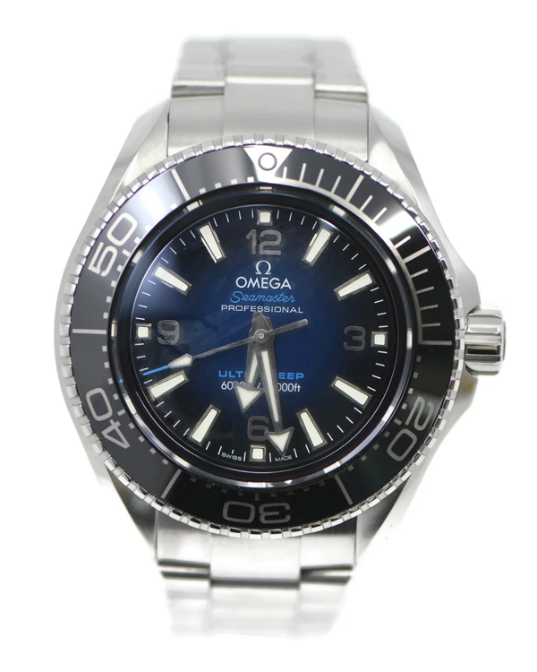 2025 Omega Seamaster Planet Ocean Ultra Deep 6000M Steel Blue Dial (215.30.46.21.03.001)