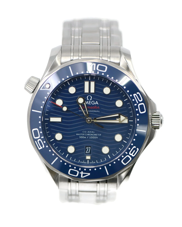 2024 Omega Seamaster Diver 300M 42MM Blue Dial Steel Bracelet(210.30.42.20.03.001)