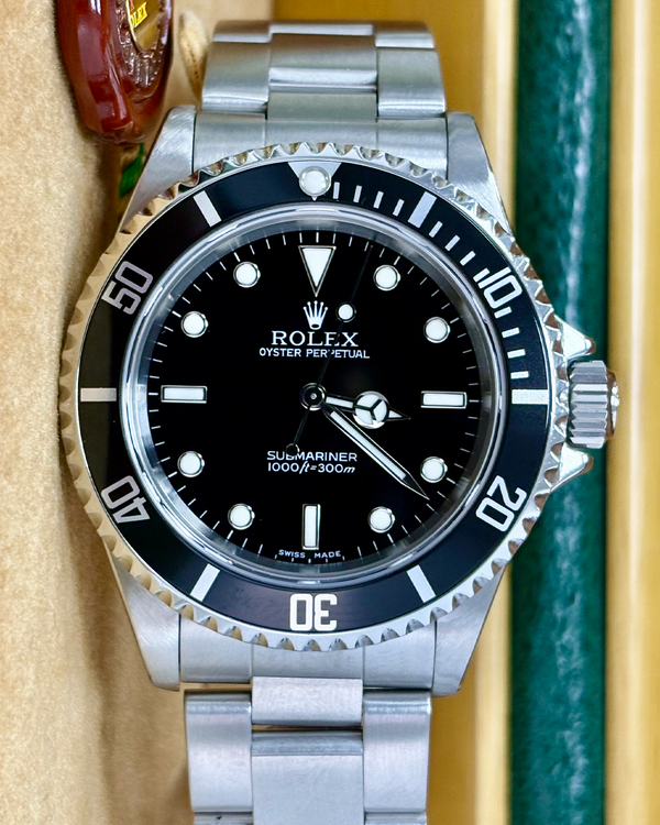 2004 Rolex Submariner No-Date 40MM Black Dial Oyster Bracelet(14060M)