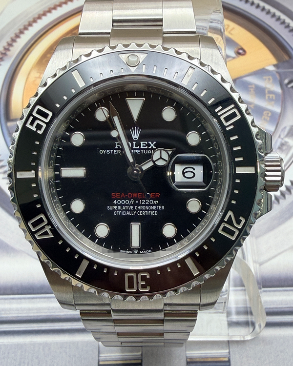 2019 Rolex Sea-Dweller "Red Letters 50th Anniversary" 43MM Black Dial Oyster Bracelet (126600)