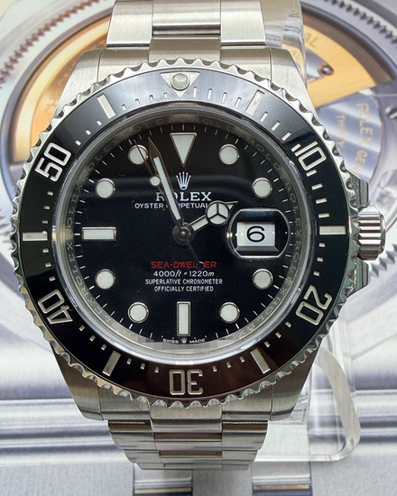 2019 Rolex Sea-Dweller "Red Letters 50th Anniversary" 43MM Black Dial Oyster Bracelet (126600)