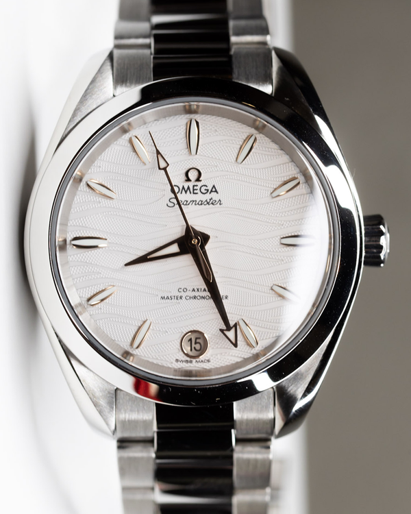 2020 Omega Seamaster Aqua Terra 150M 34MM Silver Dial Steel Bracelet (220.10.34.20.02.001)
