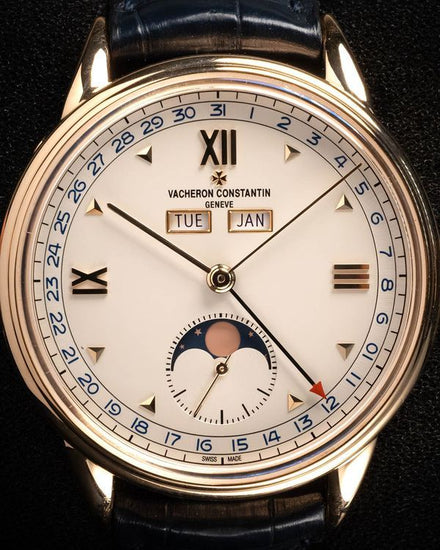 2017 Vacheron Constantin Historiques Triple Calendar 1948 L.E. 40MM Silver Dial Leather Strap (3100V/000R-B422)