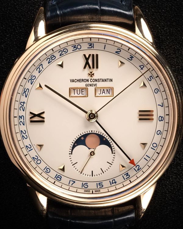 2017 Vacheron Constantin Historiques Triple Calendar 1948 L.E. 40MM Silver Dial Leather Strap (3100V/000R-B422)