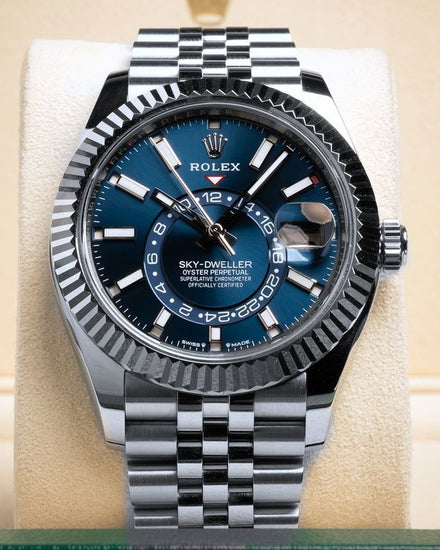 2024 Rolex Sky-Dweller 42MM Blue Dial Jubilee Bracelet (336934)