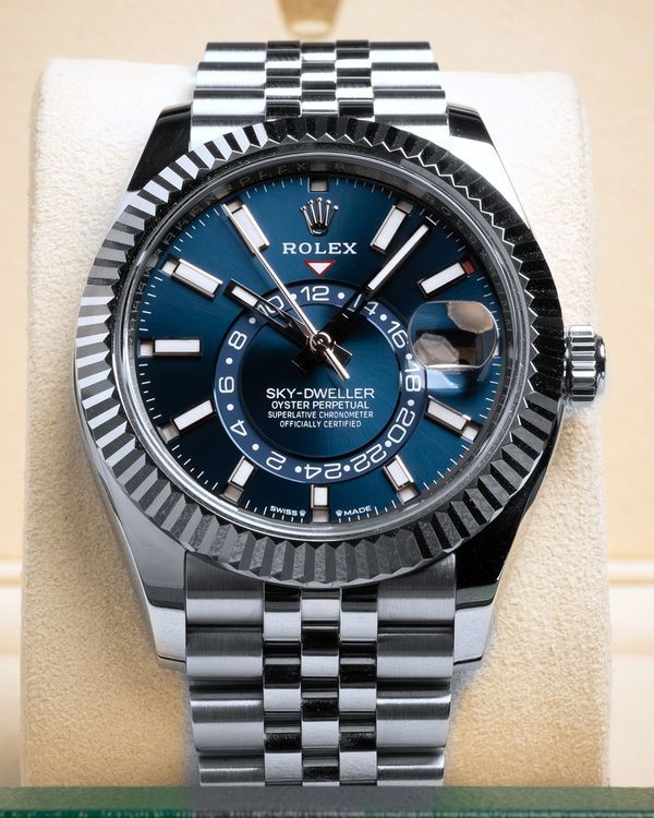 2024 Rolex Sky-Dweller 42MM Blue Dial Jubilee Bracelet (336934)