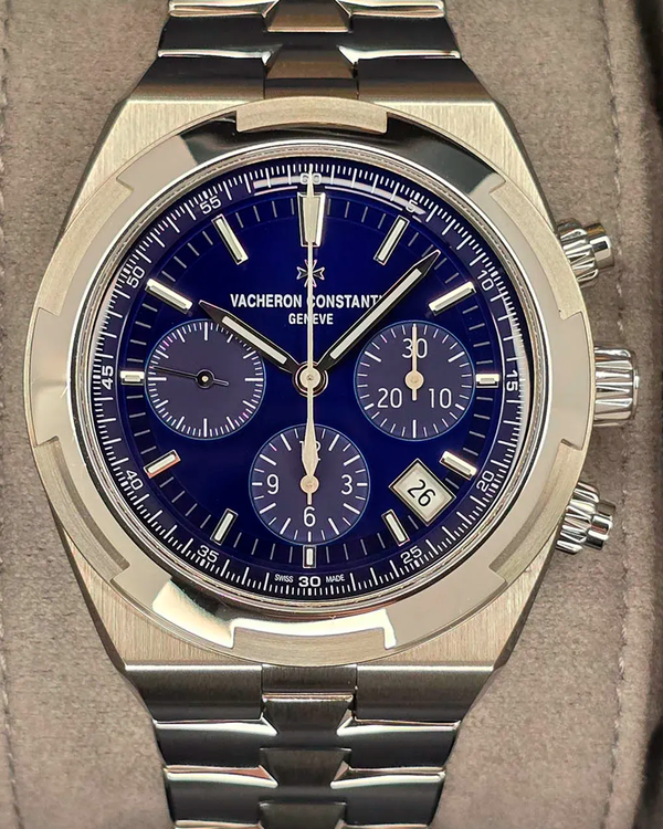 2024 Vacheron Constantin Overseas 42.5MM Blue "Boutique Exclusive" Dial Steel Bracelet (5520V/210A-B148)