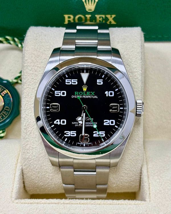 Rolex Air-King 40MM Black Dial Oyster Bracelet (116900)